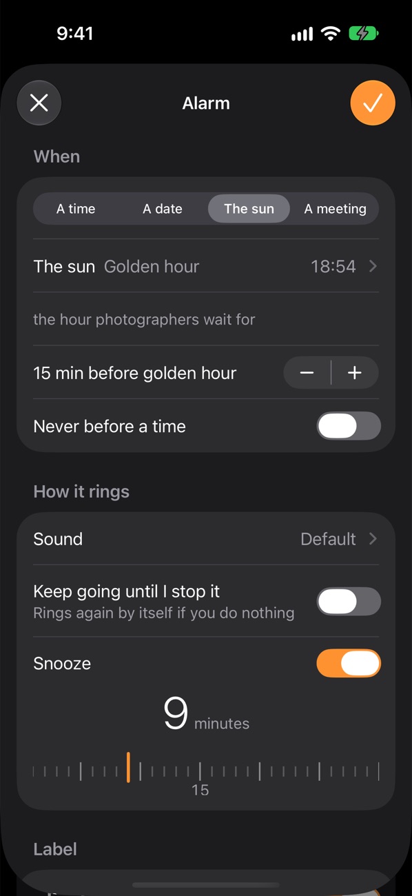 Alarm