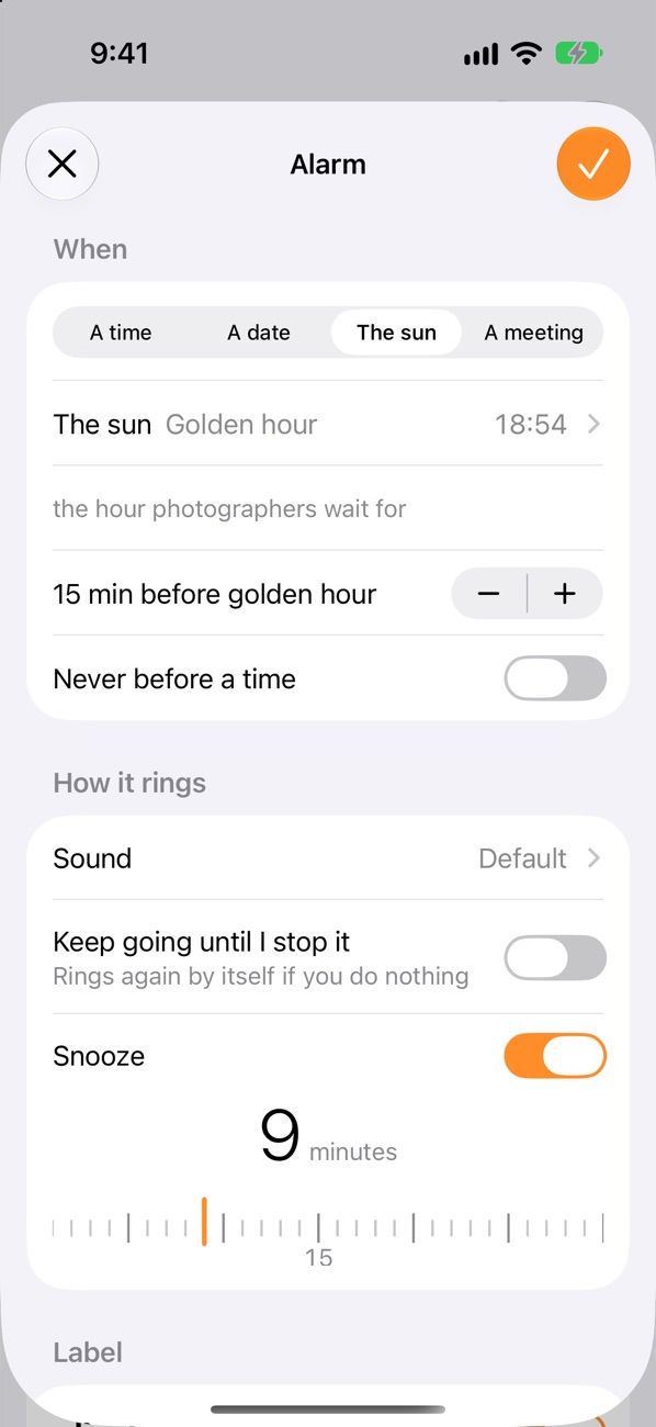 Alarm
